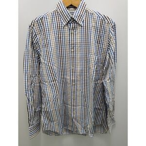 Paul & Shark Yachting‎ Shirt Mens M Plaid Chest Pocket